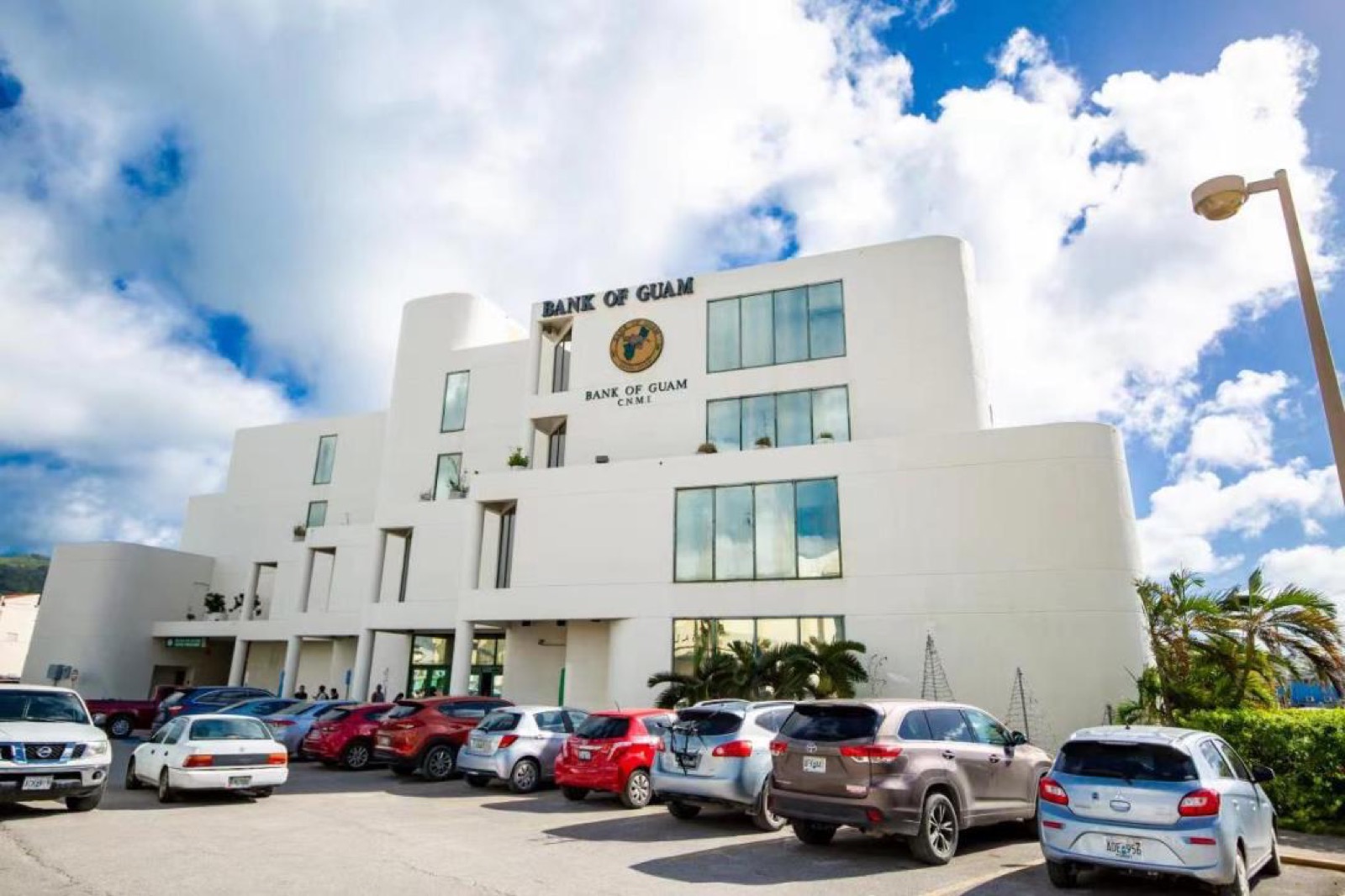 Bank of Guam building in Saipan
